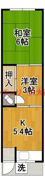 カノウビルの間取り