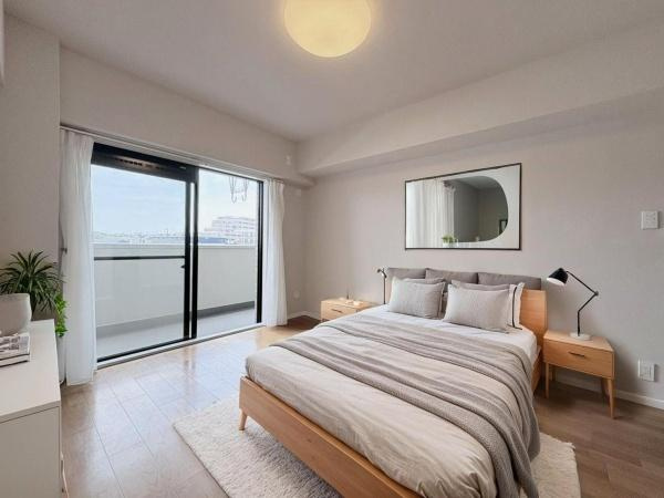 ライオンズマンション横浜常盤台の寝室