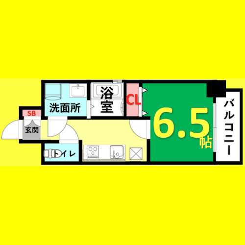 LaDouceur今池南　名古屋市賃貸　仲介手数料無料の間取り