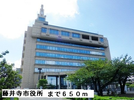 【周辺】 | プリュクレール | 藤井寺市役所まで650m