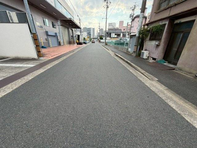千種2丁目の前面道路含む現地写真