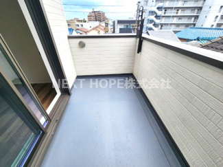 【バルコニー】 | 尼崎市浜３丁目中古戸建　築浅！ | ３階バルコニーです♪たくさんのお洗濯物が干せそうです！！