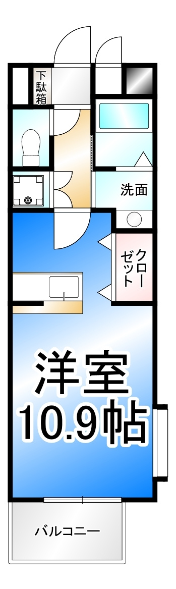 メゾン・ド・ポプラの間取り
