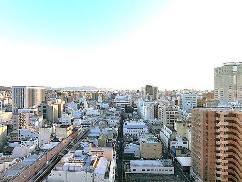 ライオンズタワー岡山表町のその他|バルコニーからの眺望　※2020年10月撮影