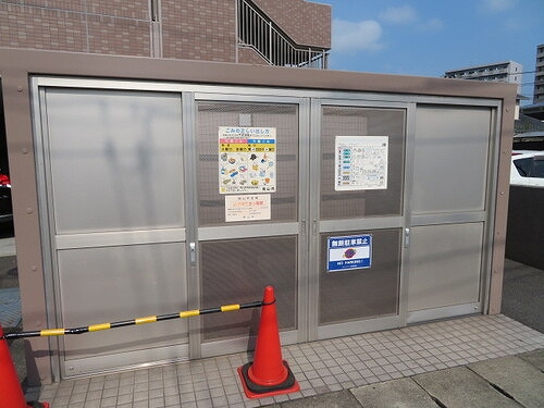 アルファスマート野田のその他|ごみ置き場　※2019年8月撮影
