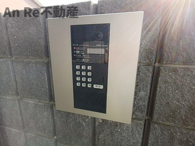 川口市大字大竹のアパートのセキュリティ