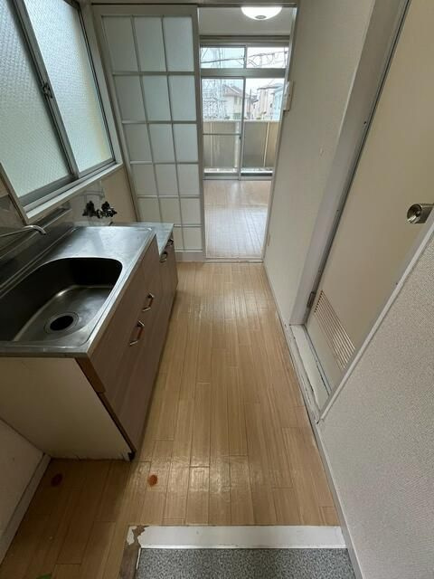 ＫハイツⅡの玄関