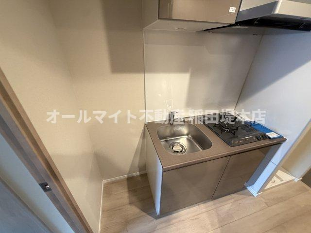 川崎市多摩区登戸の賃貸マンションのキッチン