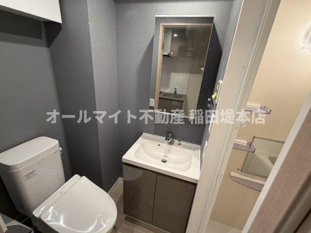 川崎市多摩区登戸の賃貸マンションの洗面所