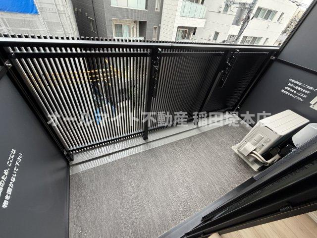 川崎市多摩区登戸の賃貸マンションのバルコニー