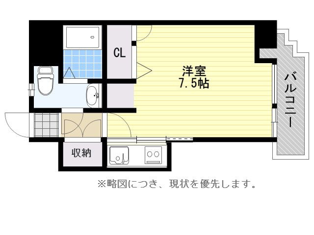 エステートモア高宮レーヴの間取り
