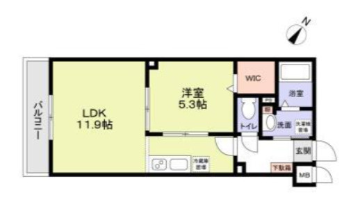 ミリアビタ大森台の間取り