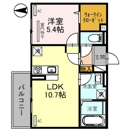 アトラエンテ御崎公園の間取り