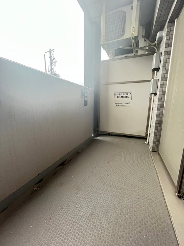エヴァステージ神戸六甲のバルコニー