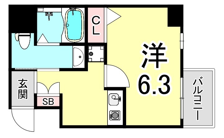 リオレスタ西宮の間取り