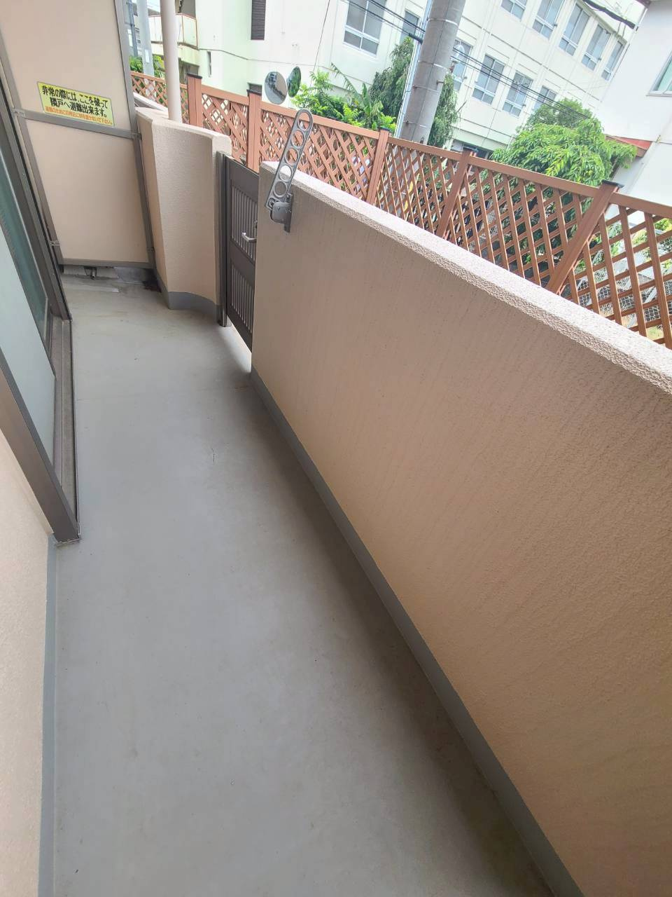 Casa Verde甲東園のバルコニー