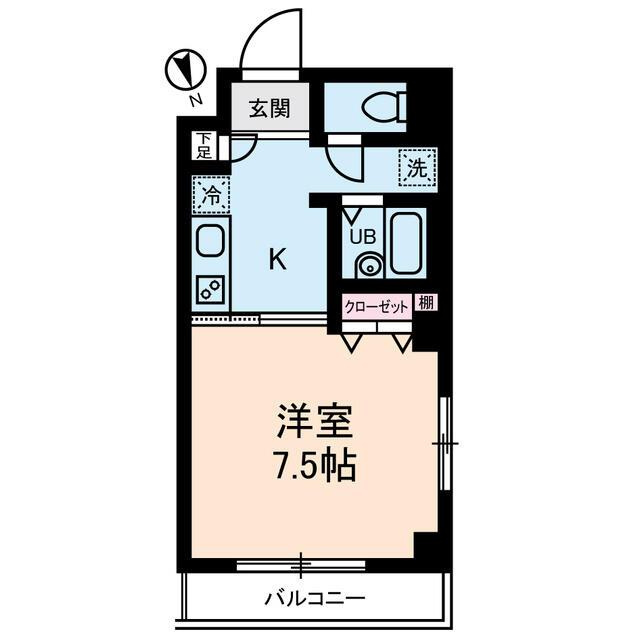 メゾンヌーヴェルの間取り