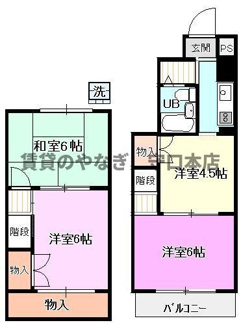 【間取り】 | トゥリオーニ守口