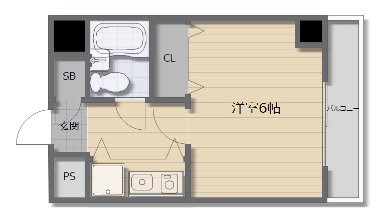 ロマネスク甲南の間取り
