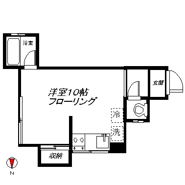 大渕荘の間取り