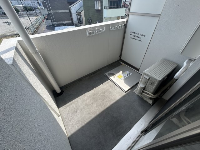 セレニテ十三ミラクのバルコニー