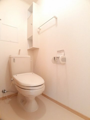 【トイレ】 | サウス・ハピネス　Ⅲ | ゆったりとした空間のトイレです