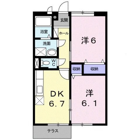 【間取り】 | メゾンネイティブピーチ