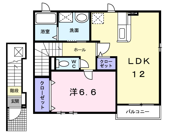 ｐｕｌｉｔｏ　小池の間取り