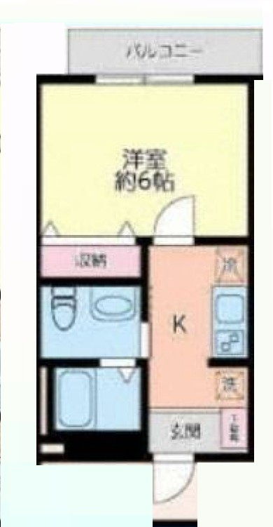 ウエストガーデンふじみ野１０３の間取り