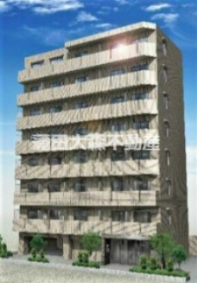 ルーブル多摩川八番館の外観パース