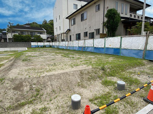 北白川上池田町 土地 6号地の外観