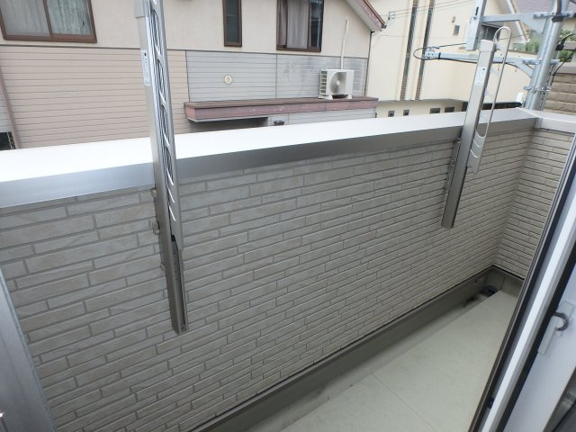 ヌーヴェル御影郡家のバルコニー
