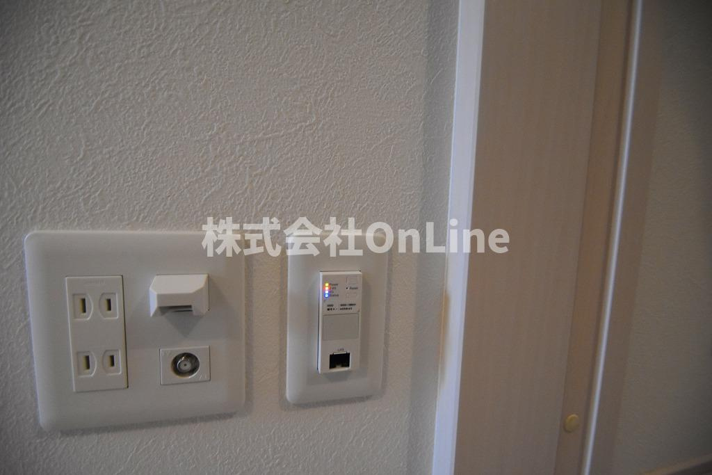 東大阪市上小阪１丁目のアパートの設備