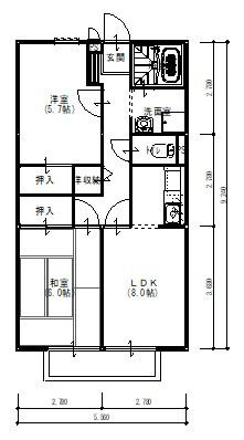 【間取り】 | ポピュレール