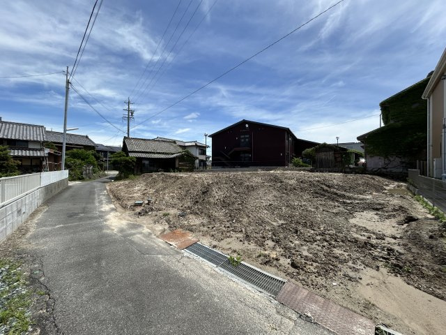 常滑市北条1丁目　全2区画　B区画の外観|R8.6.8撮影　間口約12.14ｍ！