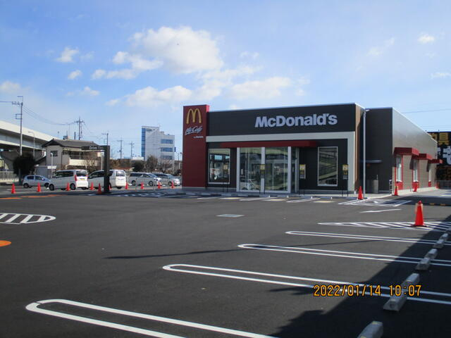 宇都宮市海道町　162.41㎡　売地の周辺|マクドナルド白沢街道店まで350m
