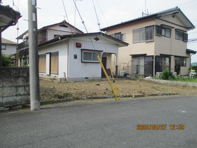 宇都宮市海道町　162.41㎡　売地の外観|前面道路、南東方向より