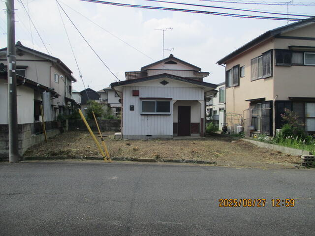 宇都宮市海道町　162.41㎡　売地の外観|前面道路東方向より