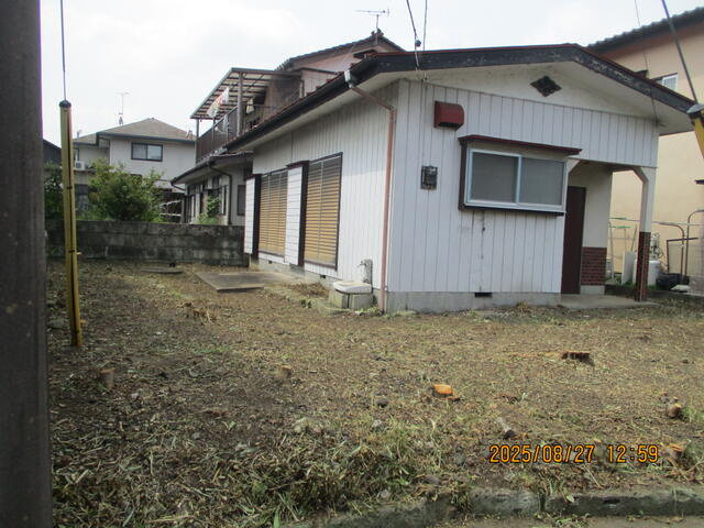 宇都宮市海道町　162.41㎡　売地の外観|敷地内東南方向より