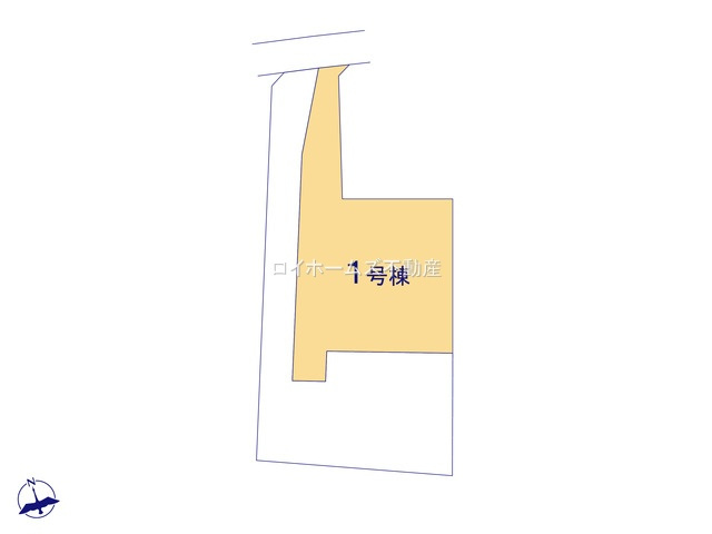 【区画図】 | 東海市富木島町南島58-1『仲介料無料』新築戸建て | 1号棟