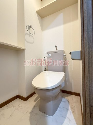 ヴィラ壱番館のトイレ|ゆったりとした空間のトイレです