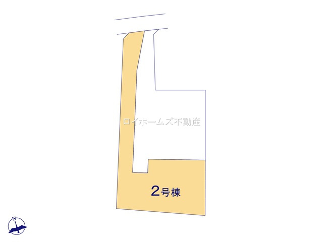 【区画図】 | 東海市富木島町南島58-1『仲介料無料』新築戸建て | 2号棟