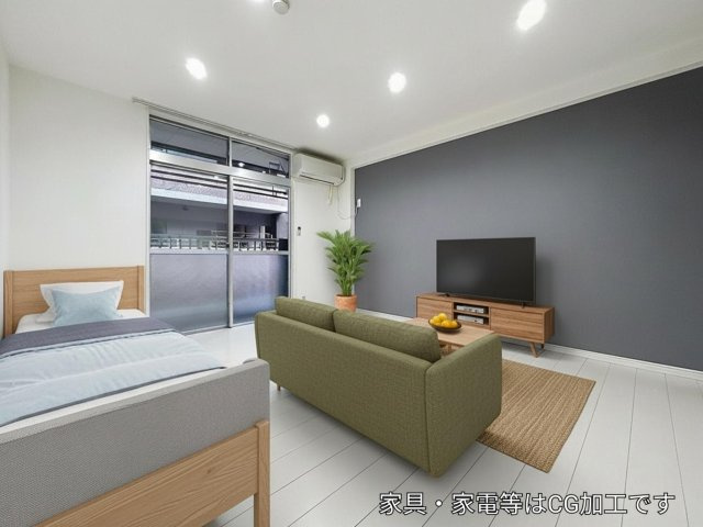 熊本市中央区水道町の賃貸マンションの内装