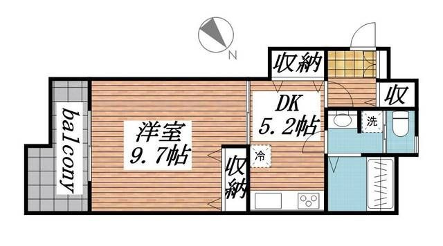 マ・シャンブル南池袋の間取り