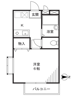 【間取り】 | グランドゥール中原