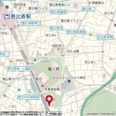 【地図】 | メインステージ恵比寿東