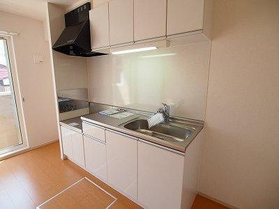 北九州市八幡西区馬場山のアパートのキッチン