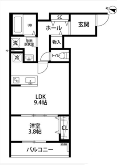 【間取り】 | リーブルファイン奈良町Ⅱ　2号棟
