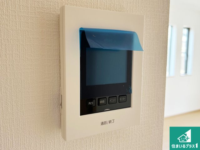 ◆松原市立部　新築一戸建てのセキュリティ|防犯に安心なカラーモニターインターホン！