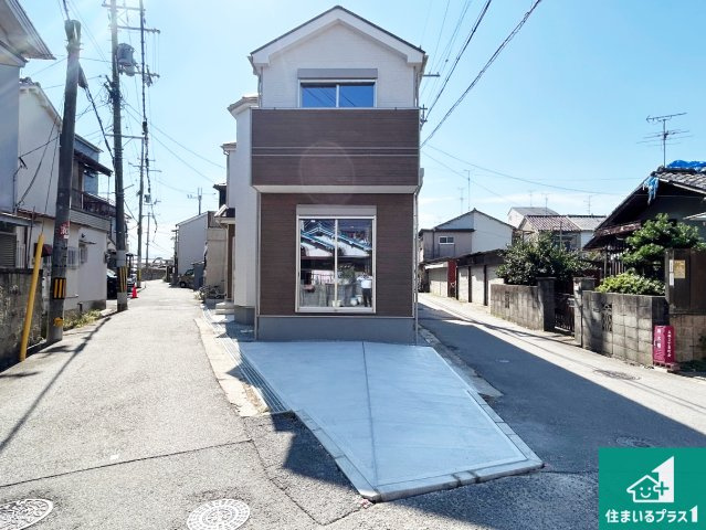 ◆松原市立部　新築一戸建ての外観|安心の10年保証！外観を美しく保ち、雨水で汚れを落とします！気になることがありましたら、お気軽にお問い合わせください！